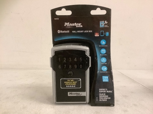 Wall Mount Lock Box, E-Comm Return - Lot 728