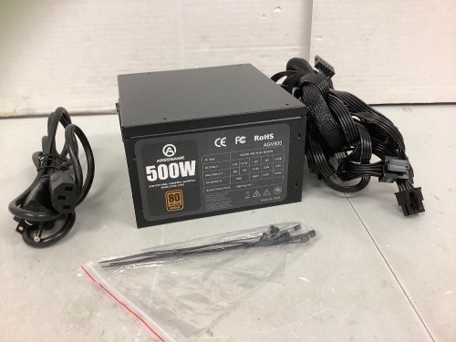 Aresgame AGV500 Power Supply, E-Comm Return - Lot 755
