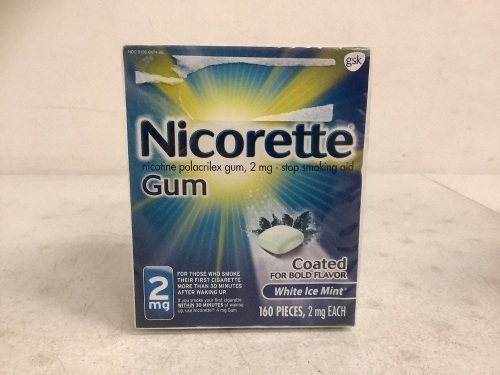 Nicorette Gum, New - Lot 805
