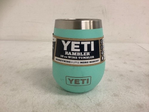 Yeti Tumbler, New w/ Dents & No Lid - Lot 813