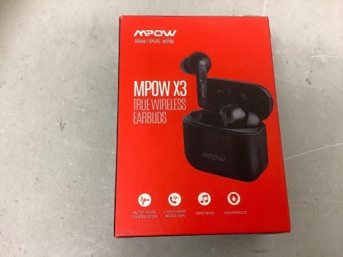 MPOW True Wireless Earbuds, Untested, E-Commerce Return - Lot 843