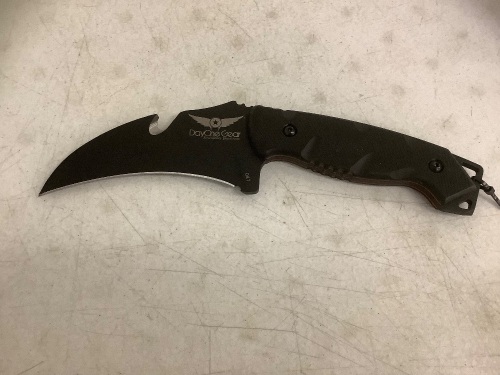 DayOne Gear Fixed Blade Knife, E-Comm Return, Retail 168.50 - Lot 846