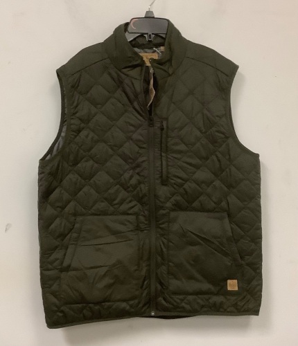 RedHead Mens Quilted Vest, L, New, Retail 49.99 - Lot 850