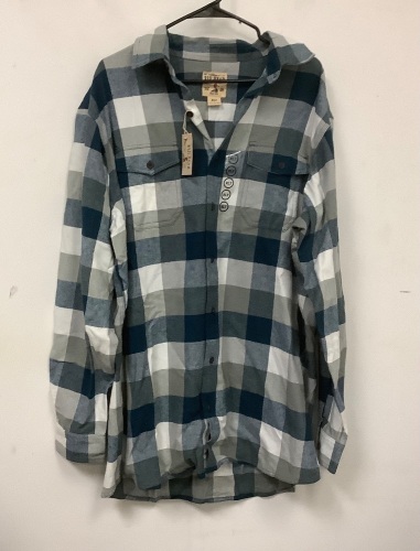 RedHead Mens Flannel Shirt, XLT, New - Lot 866