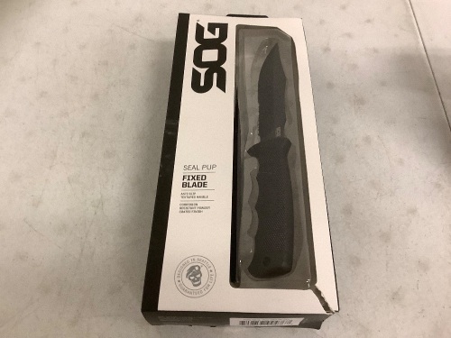 SOG Fixed Blade Knife, Appears new - Lot 890