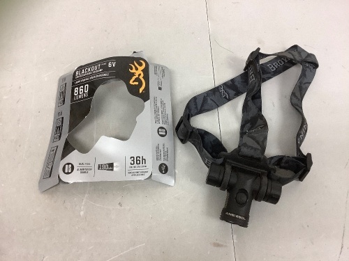 Browning Headlamp, Untested, E-Commerce Return - Lot 892