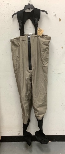 Mens Stocking Foot Zip Waders, M, E-Commerce Return - Lot 922