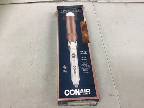 Conair 1 1/2" Curling Iron, Powers Up, E-Commerce Return - Lot 956