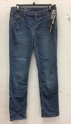 Natural Reflections Womens Jeans, 8A, New - Lot 958
