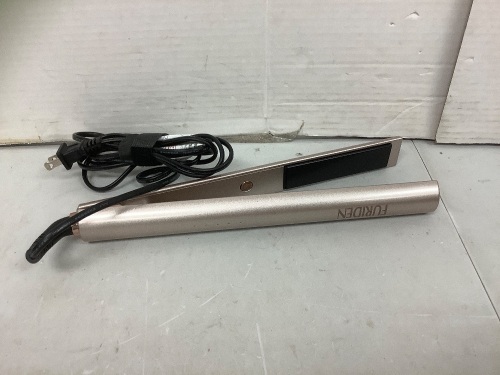 Furiden Hair Straightener, Powers Up, E-Commerce Return - Lot 961