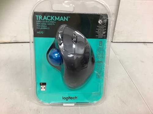 Logitech Trackman Wireless Trackball, E-Comm Return - Lot 983