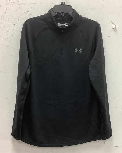 Under Armour Mens Baselayer 1/4 Zip, L, New, Retail 80.00 - Lot 990