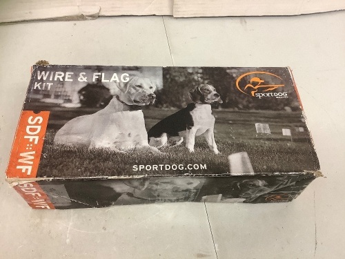 Sport Dog Wire & Flag Kit, E-Commerce Return - Lot 998