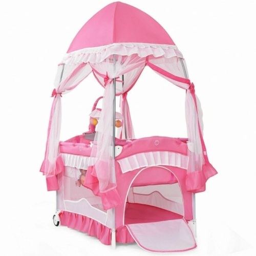 Portable Baby Playpen Crib Cradle With Carring Bag - Lot 173