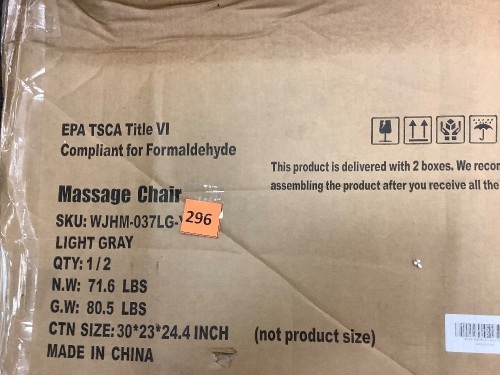 Massage Chair - Lot 296