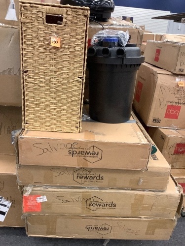 Pallet of BCP Salvage, Presorted Items Will Be Broken, Damaged, or Have Missing Pieces - Lot 297