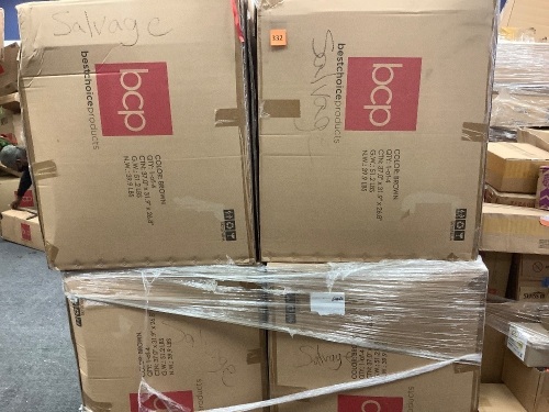Pallet of BCP Salvage, Presorted Items Will Be Broken, Damaged, or Have Missing Pieces - Lot 332