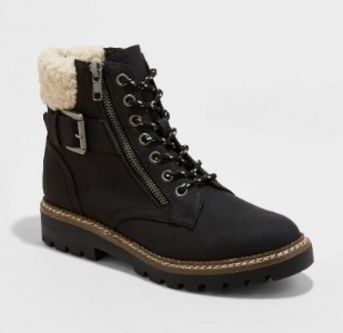 Universal Threads Susan Sherpa Hiker Boots - Lot 346