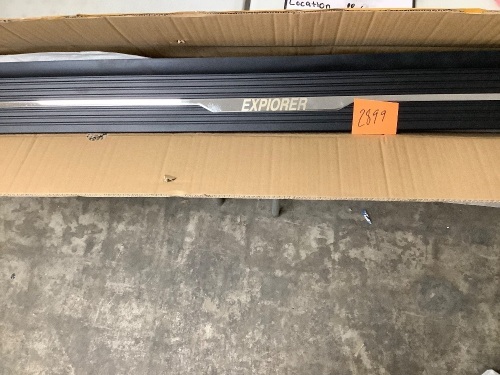 Set of Two Explorer Running Boards - Lot 2899