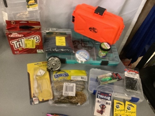 Lot of (15) Misc. Fishing Lures and Supplies - Lot 129