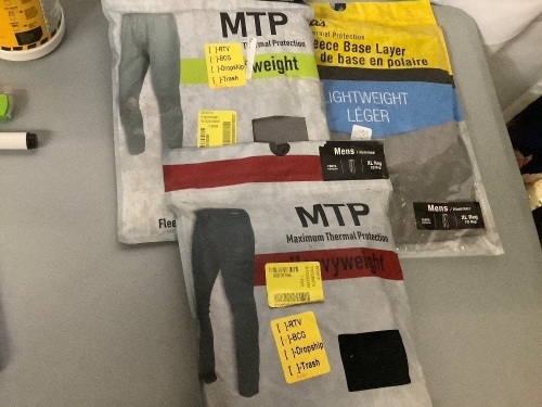 Lot of (3) Men's Thermal, XL, Appears New - Lot 139