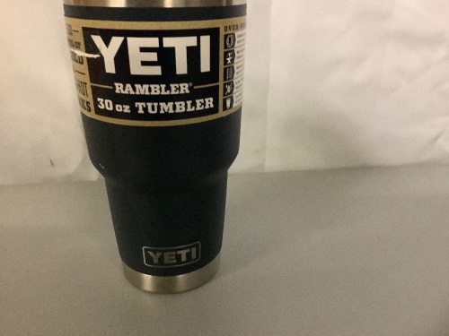 Yeti Rambler 30oz Tumbler, No Lid, Appears New - Lot 181