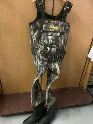 Supermag Chest Waders, 10R, Ecommerce Return - Lot 184