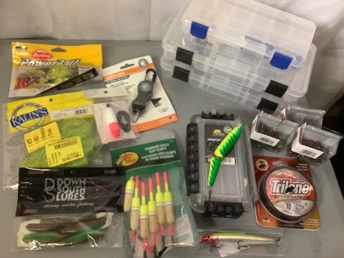 Lot of (15) Fishing Lures and Supplies, Ecommerce Return - Lot 185
