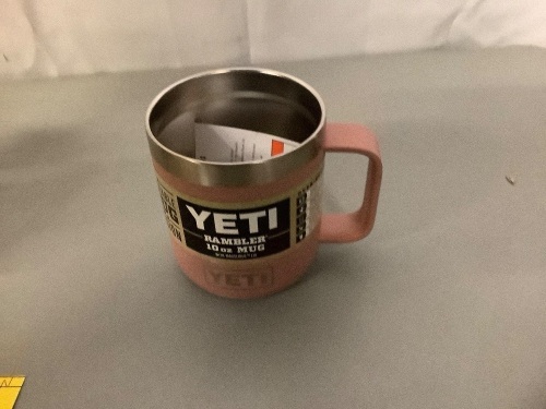 Yeti Rambler 10oz Mug, Missing Lid, Appears New - Lot 210