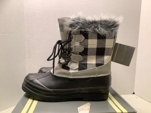 Natural Reflections Lumber Jill Ladies Boots, 10, Appears New - Lot 214