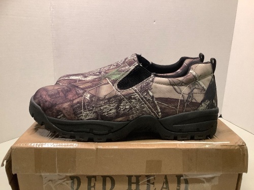 Red Head XTR Camo Moc, Men's 13, Appears New, Box Damaged - Lot 245