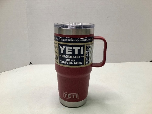 Yeti Rambler 20oz Travel Mug, Appears New - Lot 272