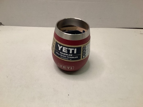 Yeti Rambler 10oz Wine Tumbler, Missing Lid, Appears New - Lot 303