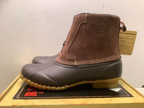 Red Head All-Season Classic II Front Zip Boots, Zipper stuck on left shoe, Slightly dirty, Ecommerce Return - Lot 361