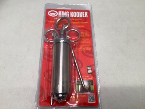 King Kooker Seasoning Injector, Open package, Ecommerce Return - Lot 392
