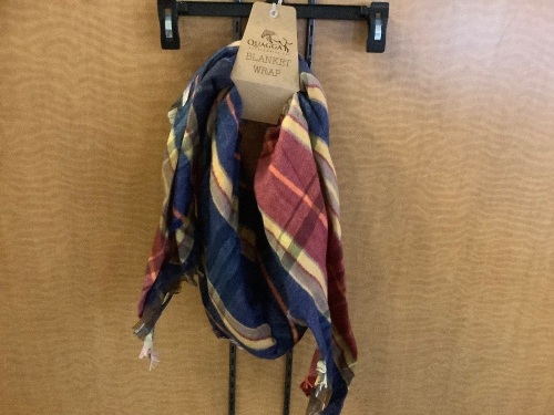 Quagga Blank Wrap Scarf, Appears New - Lot 532