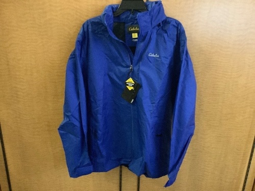 Nautical Blue Rain Jacket, Large, Appears New - Lot 596