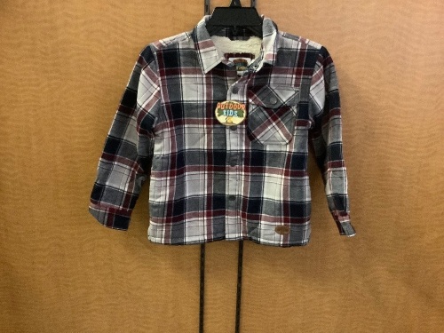 Outdoor Kids Boys Medium Sherpa Lined Jacket, Appears New - Lot 617