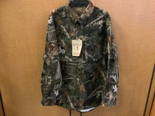 Red Head Silent Hide Men's Shirt, XLarge, Appears New - Lot 623
