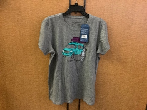 Life is Good Women's Shirt, Large, Appears New - Lot 625