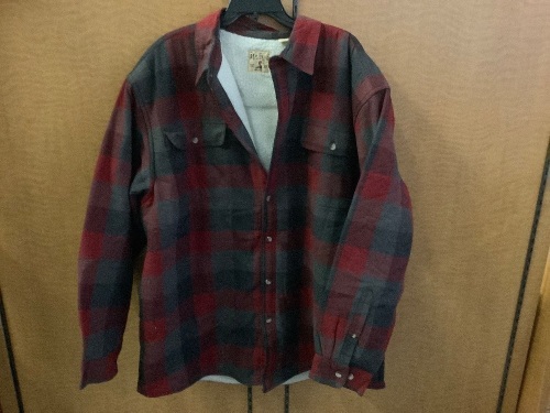 Red Head Men's Lined Flannel, 2XL, Appears New - Lot 652