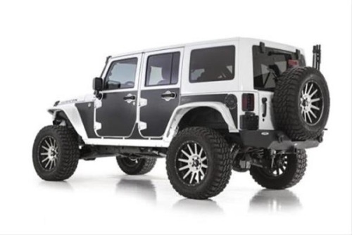 Smittybilt Mag-Armor Magnetic Trail Skins for 07-16 Jeep Wrangler JK, 4 DR, 15 Pieces - Lot 92