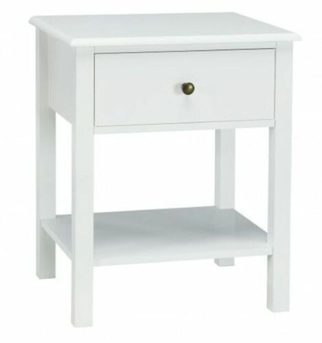 Nightstand End Table with Drawer and Shelf - Lot 152