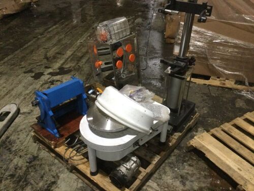 Pallet of Miscellaneous Equipment including Pottery Wheel & Commerical Juicer - Lot 331