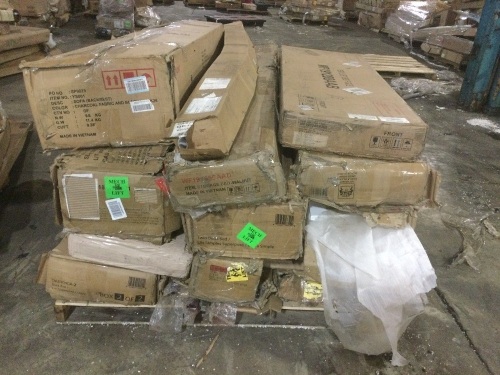 Incomplete Beds & Sofas - Missing Boxes  - Lot 341