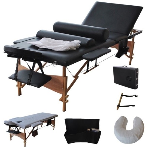 Costway 84" 3 Fold Portable Massage Facial Table  - Lot 352
