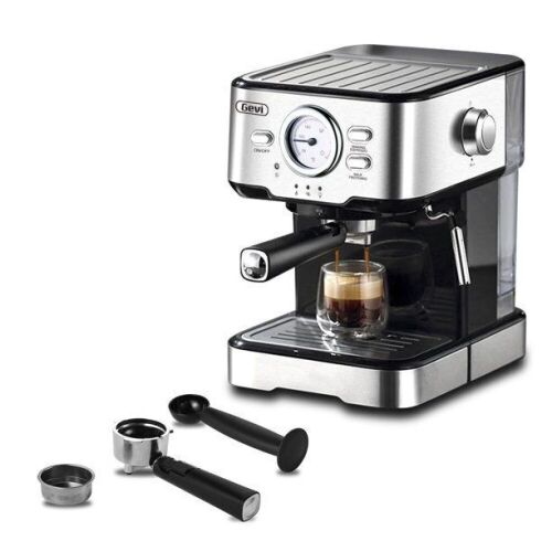 Gevi 15 Bar Espresso Coffee Machine with Foaming Milk Frother Wand  - Lot 355