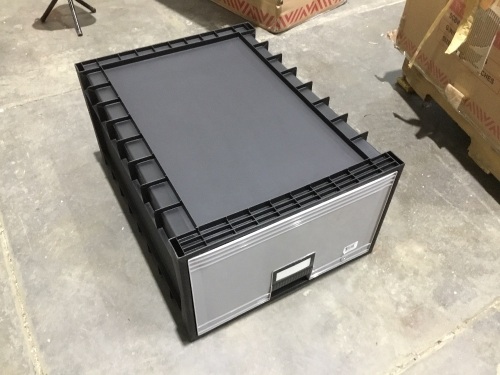 Storex Archive Drawer for Legal Files Storage Box 24" Depth - Lot 384