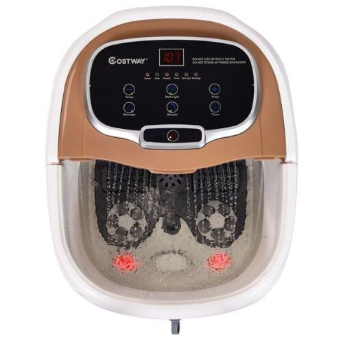 Portable Foot Spa Bath Motorized Massager Electric Feet Salon Tub w/ Shower - Lot 581
