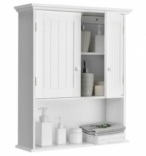 Wall Mounted Bathroom Medicine Cabinet - Lot 583